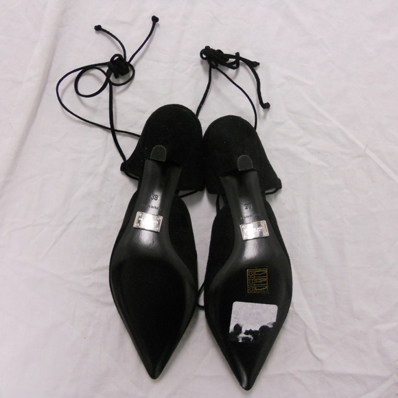 Michael Kors Collection Runway Somers Suede Ankle Kitten Heel 8 NWOT - Picture 3 of 8